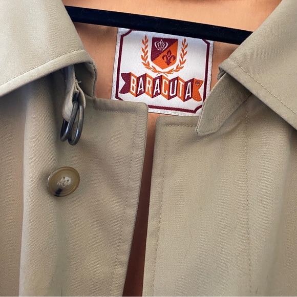 Amazing Baracuta Lined Trench Coat - Picture 8 of 9